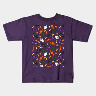 Halloween Candy Delight Kids T-Shirt